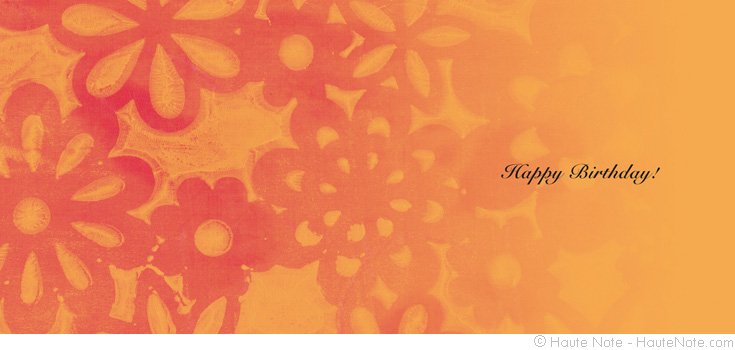 Haute Note Lookbook - Batik - Mango Tango - Happy Birthday | HauteNote.com