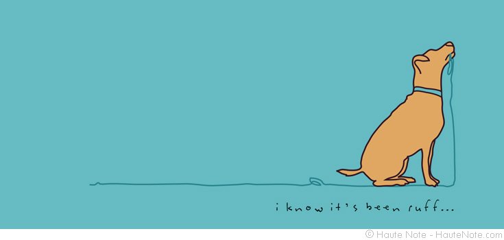 Haute Note Lookbook - Best Friend - Big Dog - I know it's been ruff | HauteNote.com