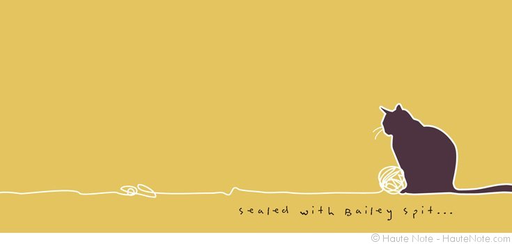 Haute Note Lookbook - Best Friend - Cat - sealed with cat spit | HauteNote.com