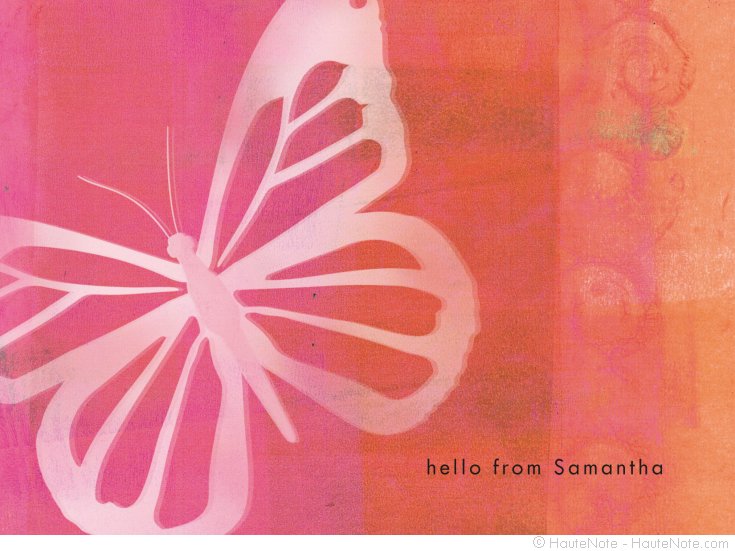 Haute Note Lookbook - Nature - Flutterby - Hello from... | HauteNote.com