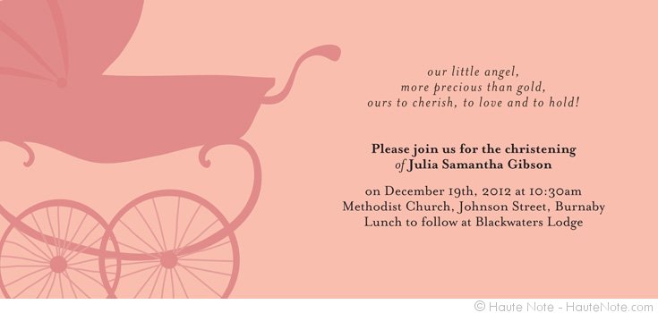 Haute Note Lookbook - New Addition - Carriage - Please join us for... | HauteNote.com